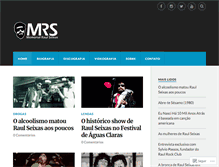 Tablet Screenshot of memorialraulseixas.com